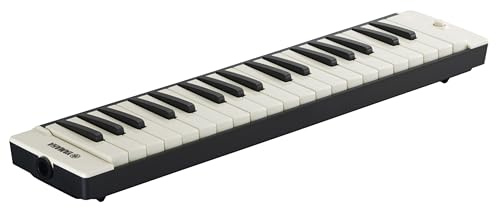 Yamaha P-37EBK Pianica – Tragbare 37-Tasten-Melodica mit Mundstück und Transporttasche – Für Anfänger und Wiedereinsteiger – In schwarz