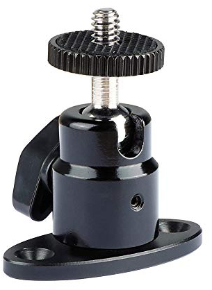 CAMVATE 1/4-Zoll-20 Mini-Kugelkopf mit Deckenhalterung für CCTV- und Video-Wand-Monitore