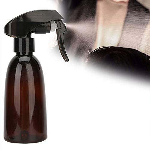 Sprühflaschen, 200 ml Weichschlauch Feinnebel Nachfüllbarer Sprühnebel Leere Sprühflasche Friseur Friseursalon Wasserspeier Geeignet für Haarschnittnebel Zimmerpflanze(Braun)
