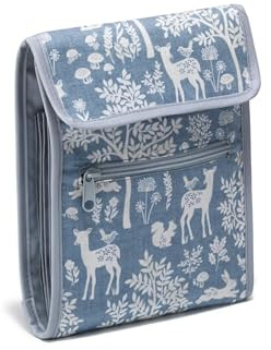 Prym 612657 Rundstricknadelmappe Woodland, blau