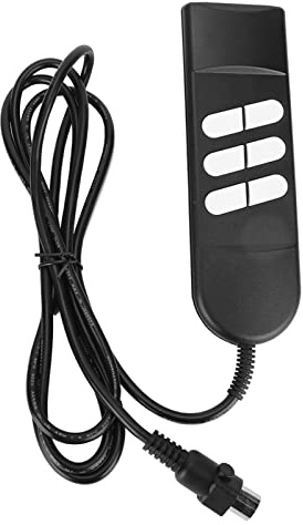 KIMISS 6-Tasten-Sofa-Controller, Handsteuerungsschalter für Hebesessel für Haushaltsgeräte, verstellbares Bett, 5-polig (männlich)