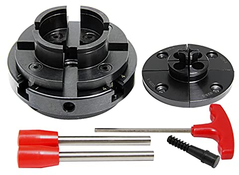 Mandrin de tour à bois de 4100 mm, 4 mâchoires auto-centrantes for machine à bois, outils de tournage, accessoires, avec 2 jeu de mâchoires, adapté aux amateurs de bricolage en alliage ( Size : M18 X