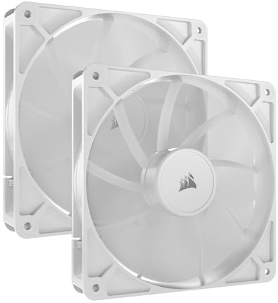 Confezione Da 2 Ventole Pwm Da 140 Mm - Corsair - Rs140 - Bianco