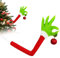 Árbol de Navidad Colgante, Adornos para El Árbol De Navidad, Adornos Colgantes, Brazos de Elfo para El Árbols de Navidads, Adornoss con Brazos Verdes, Adornoss Colgantes para El Árbols de Navidads