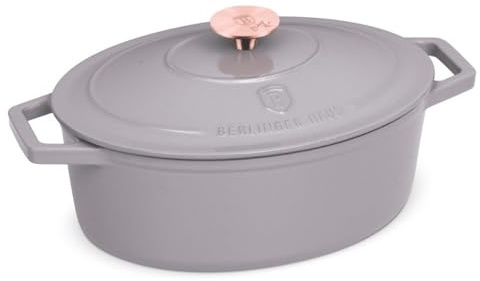 Berlinger Haus Teglia da forno in ghisa con coperchio, 30 cm, collezione BH-6541