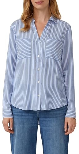 s.Oliver Streifenbluse mit aufgesetzten Taschen