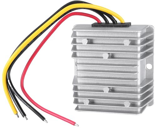 Stabilizzatore di potenza in alluminio con protezione da sovratensione Stabilizzatore di tensione compatto 180 W 24 V su 12 V in alluminio
