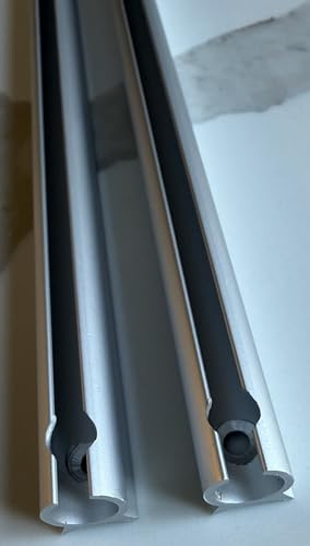 Wild Earth Awning Rail, universal Caravan, Campervan, motorhome 1.2 Metre X2 = 2.4m Total