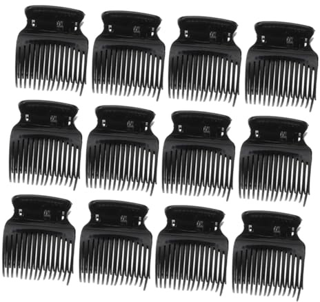 TOYZFRIENDY 12 Stück Teiliges Lockenwickler Clips mit Hitzeschutz Hitzebeständige Haarspangen für Haartypen Einfach zu Bedienen für DIY Haarstyling für Reisen und Salongebrauch bei Frauen und