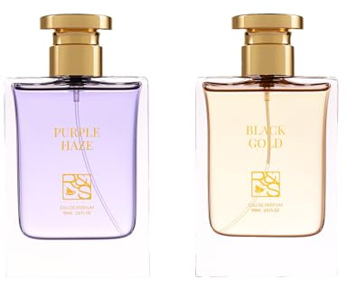Perfume Collection Gift Set – 2 × 3.0 fl oz Eau de Parfum | Luxury Unisex Fragrance Duo | Long-Lasting Woody & Floral Notes with Bergamot, Rose, Oud, Musk & Woods | Gift-Ready