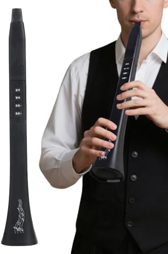 Strumento a Fiato Elettronico Digitale - Strumento Musicale Elettronico Senza Fili Alimentato a Batteria - Musicale Portatile per Bambini, Adulti, Principianti e Professionisti