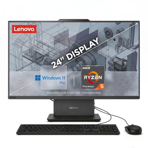 Lenovo ThinkCentre Gen 5 Neo 50a, desktop All-in-One da 24 pollici | Intel Core i7 13620H, 10 core (6 prestazioni + 4 efficienti), frequenza base 2,4 GHz | 64 GB RAM, SSD 2 TB | Windows 11 Pro | WiFi