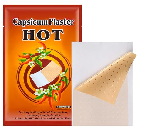 Capsaicin Patches,4.72x7.08 Hot Capsicum Patch (30)