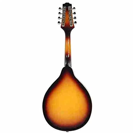 ZENGXUE Basswood Folk Musical Instrument Mandolin 8 String Piano Guitar Western Musical Instrument Mandolin Musical Instrument (Color : Wood color)