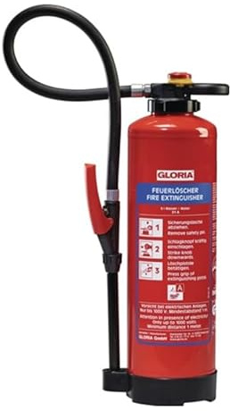 Wasserfeuerlöscher WKL 9 PRO 9l Aufladegerät Brandkl.27 A m.Wandh.GLORIA