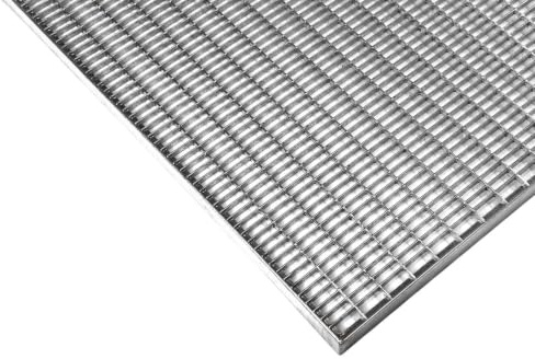 B2 Norm Gitterrost Pressrost verzinkt 600x1200mm Masche 30/10 T-Profil