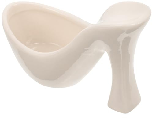 GANAZONO Vaso da fiori a forma di tacco alto, vaso per piante grasse a forma unica, vaso per fiori in ceramica, vaso per cactus, vaso decorativo per fiori, scarpe, bonsai, contenitore per piante,