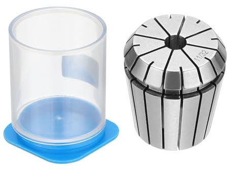 QUARKZMAN ER40 11/32 Mandrino a Pinze a Molla di Alta Precisione 0,008mm per Macchine CNC Incisione Tornio Fresatrice