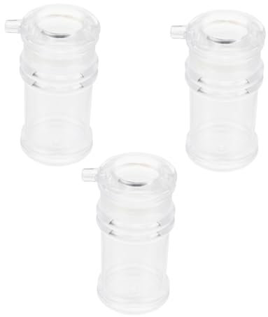 Alipis 3 Stück Öl Gewürzflaschen 150 Ml Aus Glas Mit Deckel Transparente Gewürzbehälter Für Öl Und Gewürzlagerung Praktische Küchenflaschen Für Haushalt Und Kochen