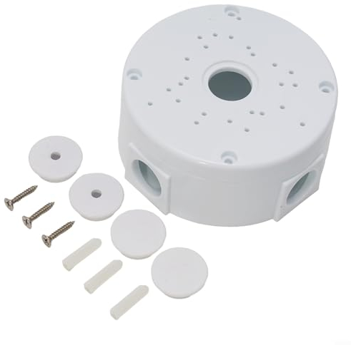 Scatola di giunzione impermeabile per compatibilità con telecamera a cupola, installazione ordinata e professionale