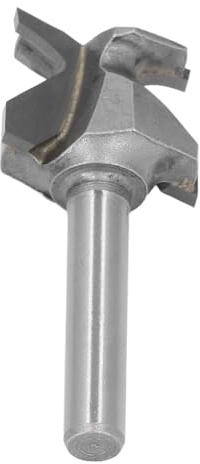 Holzbearbeitungs-Fräser, Wolframstahl R10, 1/4-Zoll-Schaft, Holztür-Bogenbiegefräser für Holzbearbeitung, Graviermaschine, Trimmmaschine