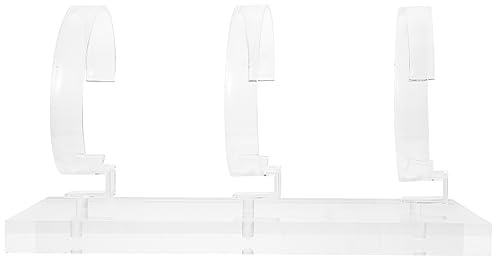 Cabilock Universal-uhrenständer Uhrenhalter Basis Acryl-uhren-display-tablett Tisch-uhrenhalter