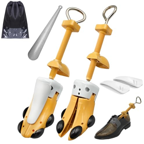 eachway Shoe Stretcher Women and Men,Premium Shoe Expander Widener Adjustable Length & Width for Wide Feet S (for Women's 5.5-12)