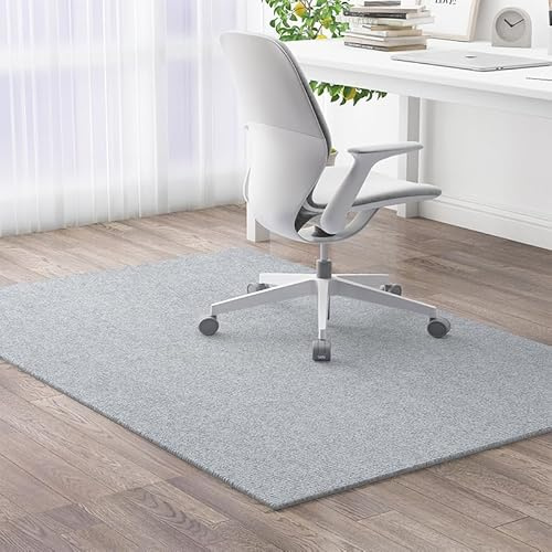Rutschfeste Gaming-Stuhlmatte, Bodenschutz für Rollstühle, 60 x 120 cm, ideal für Hartholzböden und stilvolle Schreibtischunterlage