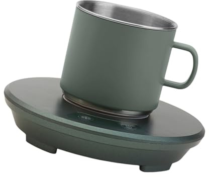 Riscaldatore per tazze da caffè, scalda bevande, per scrivania, ufficio e casa, temperatura 55 °C, scalda caffè