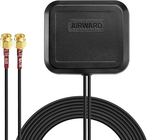 Superbat 4G LTE Dual Band Mimo SMA Male Antenna Adhesive Mount Omni-Directional Waterproof Antenna for 4G LTE CPE Router WiFi Hotspot IoT Gateway Industrial Terminal Server Security Camera