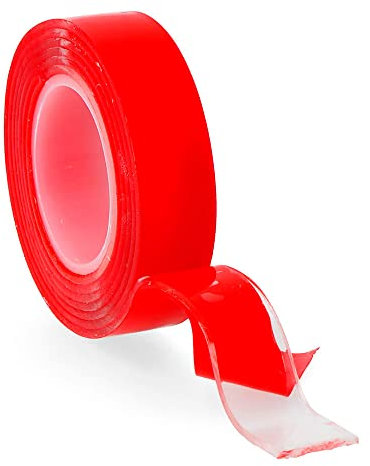 EDM 47131 Cinta Adhesiva Doble Cara Ultra Fuerte, Multicolor, 1.5 m