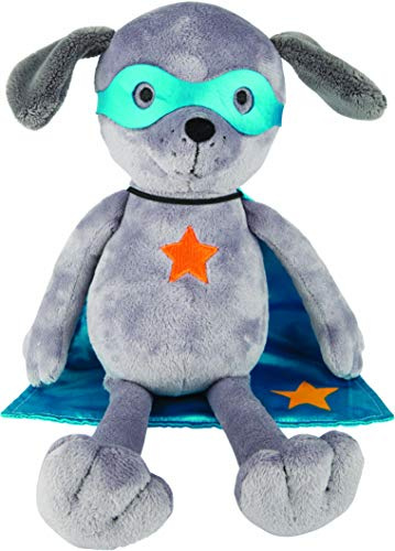 Suki Gifts 14435 Superheld Dynamo Dog Hund Kuscheltier, mehrfarbig