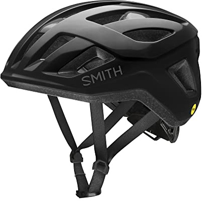 SMITH Signal Cycling Helmet – Adult Road Bike Helmet with MIPS Technology – Lightweight Impact Protection for Men & Women – Black, Medium