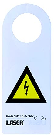Laser 8049 Hybrid/EV varningsskylt 10 st