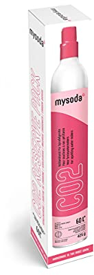 Mysoda : Cylindre de CO2, dioxyde de carbone de qualité alimentaire pour machine à eau pétillante, 60 L