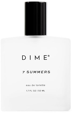 DIME Beauty 7 Summers Perfume for Women - Sweet Floral Eau de Toilette with Bergamot, Vanilla Orchid and Coconut, Clean, Vegan, Cruelty-Free Fragrance, 1.7 oz / 50 ml