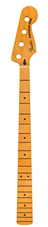 Fender Precision to Jazz Bass Conversion Neck, 20 Med Jumbo Frets, 12 Radius