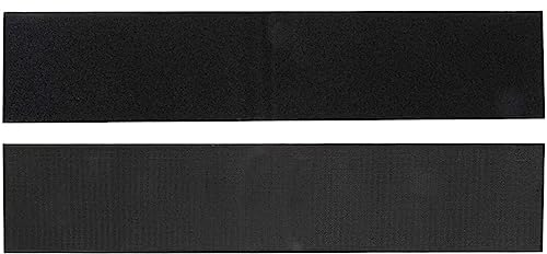1 Paar Universal Nummernschild Halter,Asudaro Rahmenloser Nummernschild Halter Selbstklebender Nummernschild Halter Kfz Klettverschluss Nummernschild Halter Für Autokennzeichen 100x500mm Schwarz