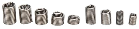 300Pcs M3x0,5 M4x0,7 M5x0,8 Gewindeeinsatz Sortiment Kit Edelstahl Gewinde Reparatur Werkzeug for Hardware Reparatur Werkzeuge