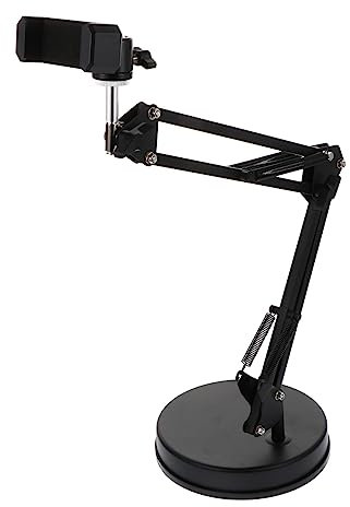 TINEASUR 1ensemble Support De Webcam avec Bras Ciseaux Support De Téléphone pour Streaming Et Enregistrement