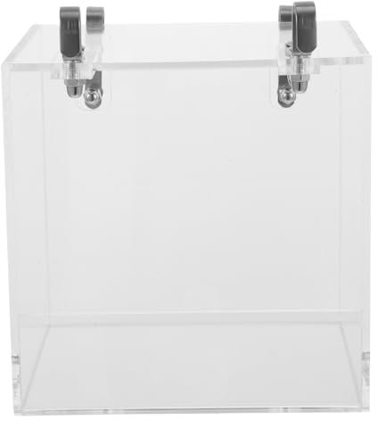 HAPINARY Acrylbox Für Vogelbad Im Käfig Badeschale Für Papageien Vogelbadebecken Aus Hochwertigem Acryl Wiederverwendbar Und Langlebig Für Haushalt