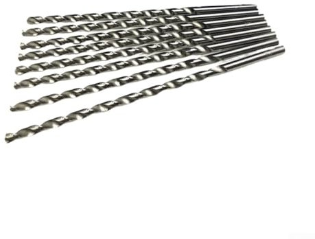 High Speed Steel 300mm Extra Long Drill Bits for Soft Metal and Wood Applications Quick Chip Evacuation (10mm)