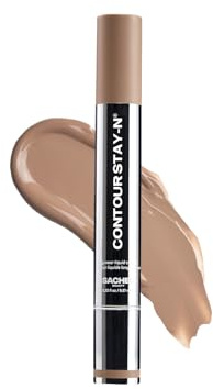 Sacheu Liquid Contour STAY-N Long Wear Bronzer Cream Contour Makeup — Long Lasting, Blendable, & Lightweight Formula — Vegan & Cruelty-free, Giving Sass