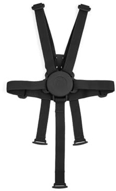 Stokke Haltegurt2, Black - für 6-36 Monate - 5-Punkt-Gurt, kompatibel mit Tripp Trapp Baby Set2 und zu benutzen