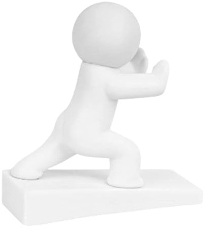 Türstopper – lustige Figur, Türkeilstopper für Zuhause und Büro, rutschfest, lustige Figur, Ornamente, beschwerter Eingangsstopp für Boden, dekorativer Haus- und Büroeingang
