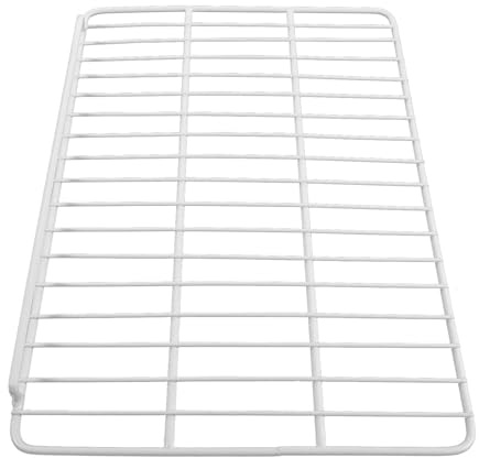 Ipetboom Séparateur pour Congélateur en Acier Inoxydable 43,5x30 Cm Barrière Latérale – Étagère Métallique de Rangement pour Réfrigérateur – Cloison Empilable pour Organisation Compacte
