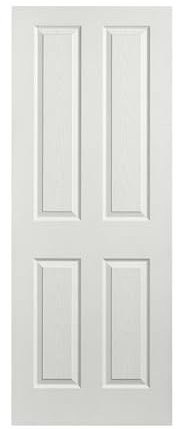 Internal Door 4 Panel Door White Moulded Interior Door Primed