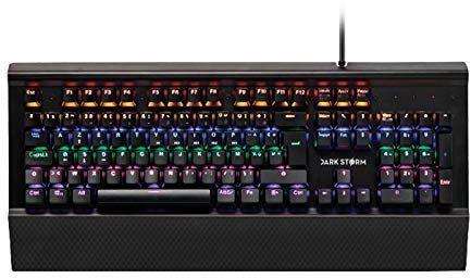 Under Control PC Gaming - Clavier Filaire mécanique - DARKSTORM - Blast MECA - 3 m