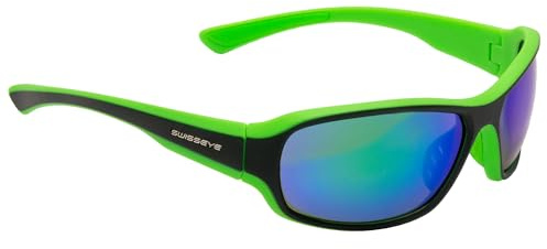 SWISSEYE Freeride Sportbrille (100% UVA-, UVB- und UVC-Schutz, Nasenbereich, splitterfreies Material TR90)