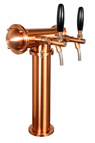 GASTROBEDARF WESTERBARKEY Bier/Beer Schanksäule Tower Mr. T Bronze 2 leitig mit Schankhähnen